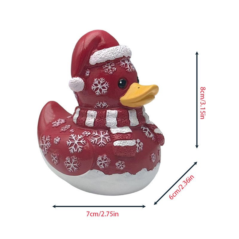 Nuevo producto transfronterizo, Pato Vegetal de Diseño Peculiar, Artesanía de Resina de Pato Vegetariano