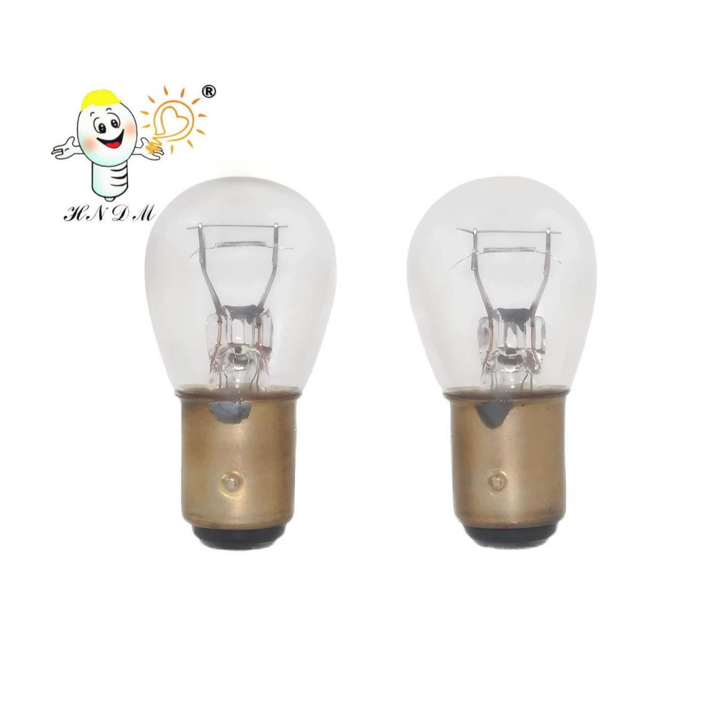 Профессиональное производство S25 12V32/3CP Золотая база BAY15D автомобильная лампа стоп-сигнал