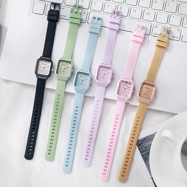 quartz silicone swiss watch