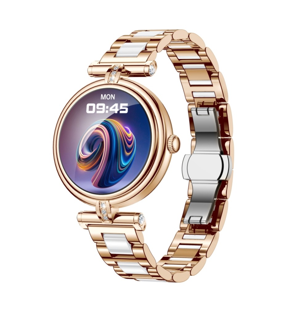 Reloj inteligente AK62 transfronterizo nuevo con pantalla de alta definición de 1.09 pulgadas, cambio de esfera múltiple, pulsera impermeable para mujer
