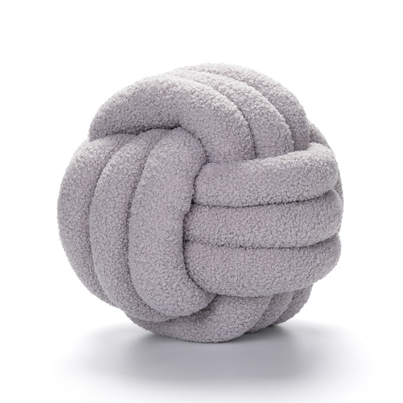 Light gray knotted ball (diameter 28cm)