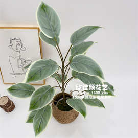 厂家批发仿真植物落地盆景花卉摆件桌摆室内客厅装饰假绿植盆栽