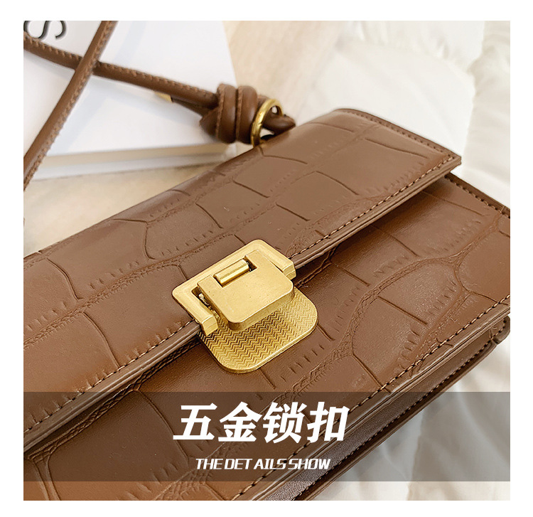 Korean Fashion New Trendy Western Messenger Square Bag display picture 3