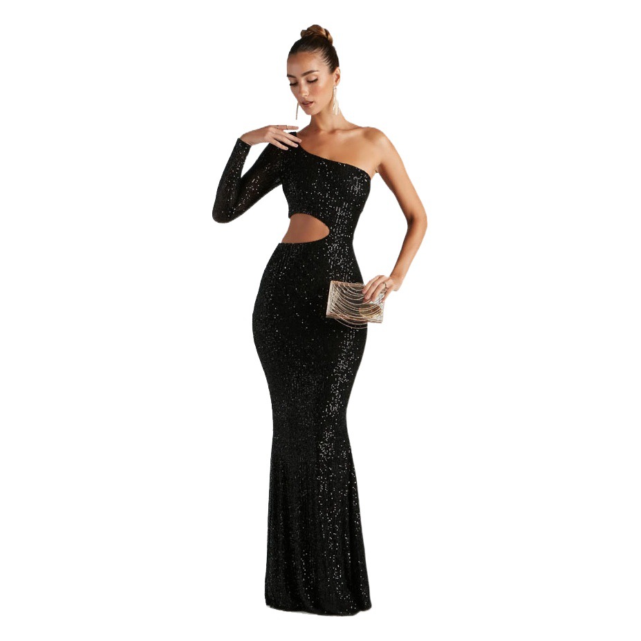 Verano transfronterizo nuevo europeo y americano lentejuelas vestido de fiesta de las mujeres vestido de lentejuelas del club