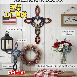 �羳��ƷHorseshoe Cross Decor ľ�|�R���Fʮ�ֿ͏d�b��