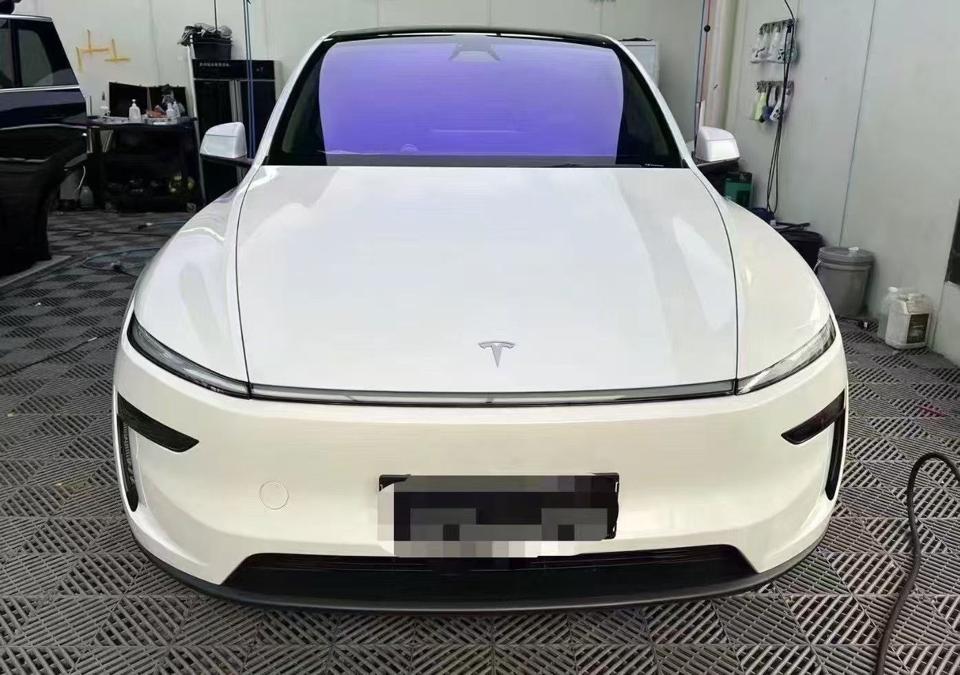 Double Silver Imperial Purple Kt70 Front Windshield Film High Heat Insulation Explosion-Proof Sunscreen Film Car Window Glass Privacy Solar Film