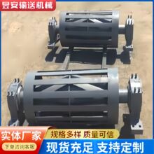 排渣改向滚筒包胶聚氨酯传动滚筒大型输送带主动驱动滚筒