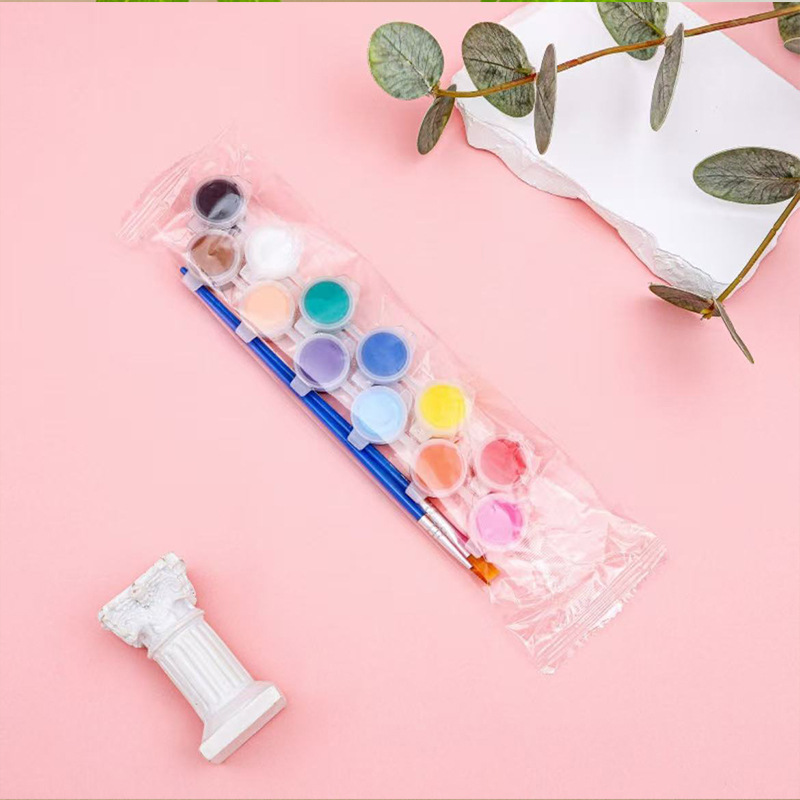 Pintura Acrílica Infantil de 12 Colores Set de 6