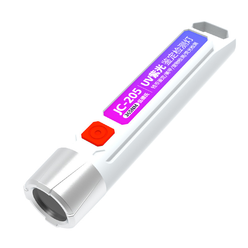 Lámpara especial de tinea felina espejo negro 365 luz ultravioleta aflatoxina ultravioleta fluorescente verificación de billetes led linterna de carga