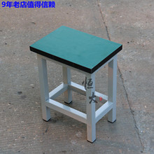 9U工厂车间流水线工作凳钢结构防静电方凳培训凳加厚不锈钢快餐凳
