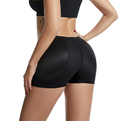 Cross-border crotch-enhancing underwear bottoming crotch-enlarging buttocks fake butt lifting pants fixed sponge pad body shaping pants
