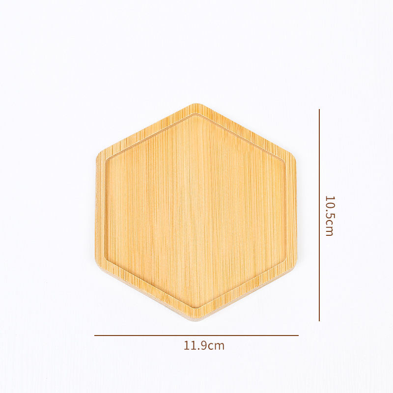 12cm*10.5cm*1cm [육각형 코스터]