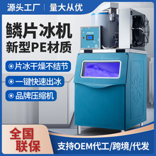 片冰机商用全自动制冰机300公斤大产量薄片冰机自助海鲜鳞片冰机