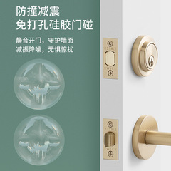 Cross-border transparent anti-collision pad door handle refrigerator door wall anti-collision sticker silent household soft traceless silicone buffer pad