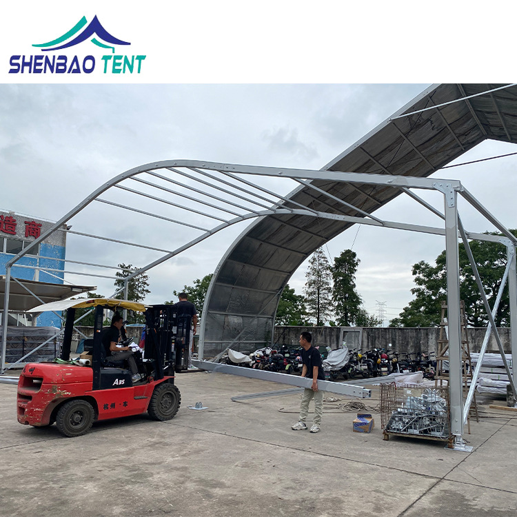 户外活动聚会聚餐白色欧式帐篷 人字顶大跨度铝合金篷房