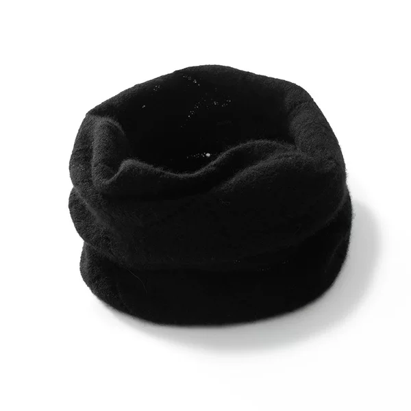Women's Cashmere Neck Sleeve Hollow Thin Cashmere Knitted Neck Warm Cold-proof and Cervical Vertebra Korean-style All-match