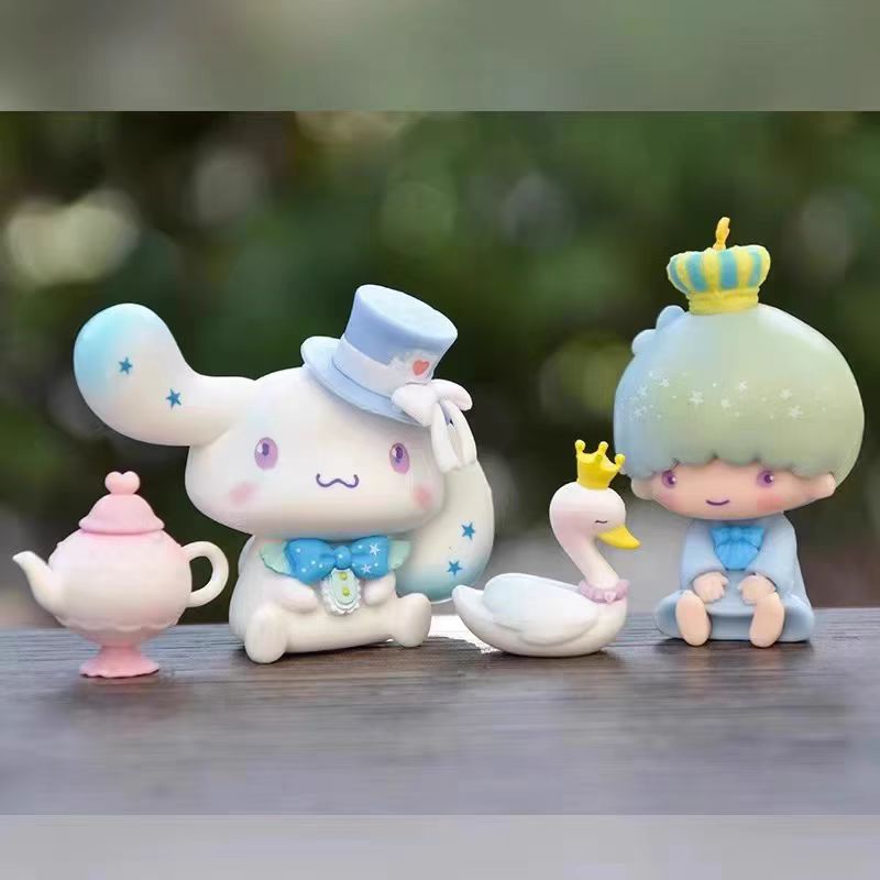 몽환 시리즈 쿠로미 시나모롤 마이멜로디 캐릭터 피규어 블라인드 박스 탁