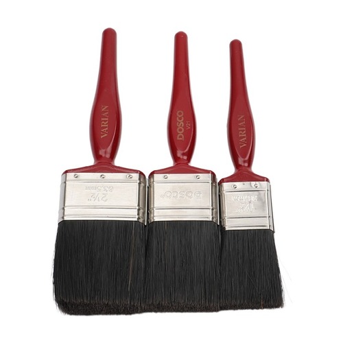 Long-haired thick-padded paint brush, black hair floral bristle brush, home cleaning brush, industrial bristle brush