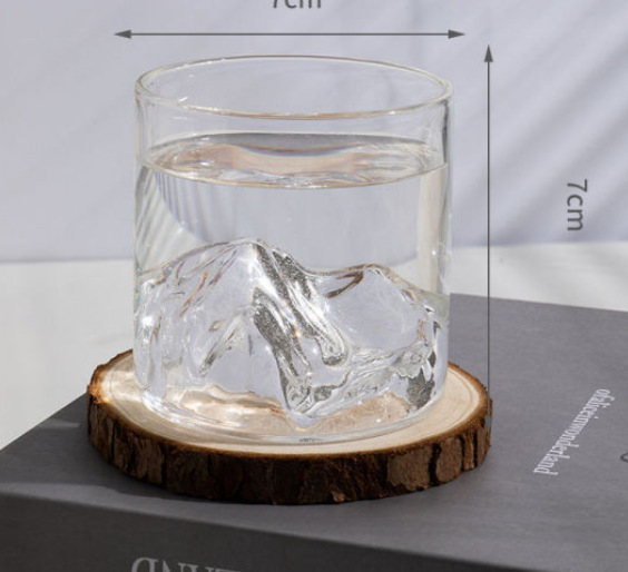 Grandes tazas de vinos rojos lujosos ligeros gafas de vidrio de alta calidad tazas de cristal de vidrio creativas tazas al por mayor