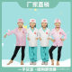 Children's doctor clothes nurse clothes play house scene professional performance clothes laboratory white gown cosplay