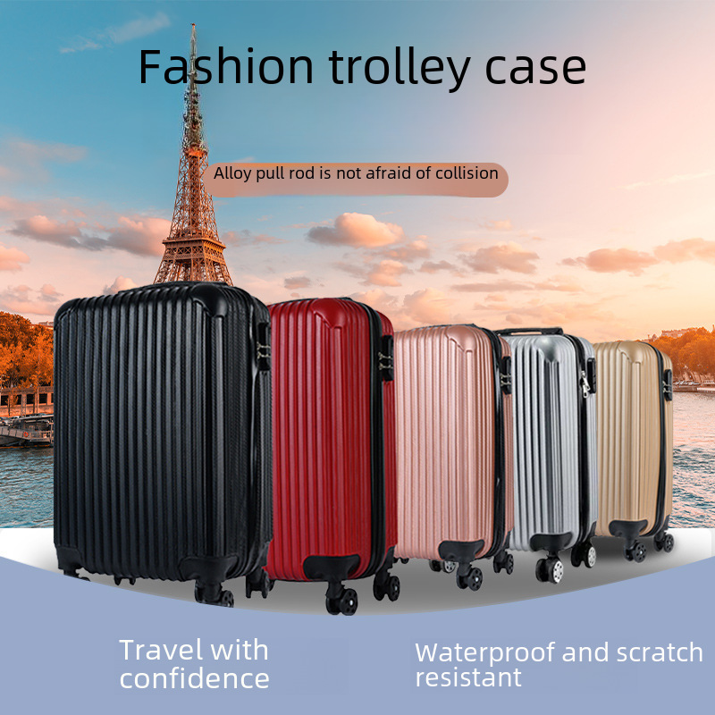 20-inch luggage trolley case male and female students universal wheel boarding case printable logo gift box factory wholesale