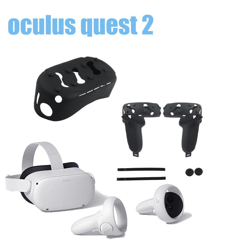 quest2 handle silicone protective cover for oculus VR accessories silicone front case protective cover anti-collision