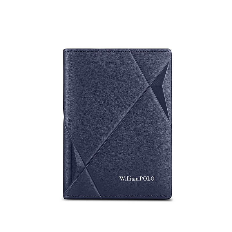 Ví card holder da bò chống trộm siêu mỏng Emperor Paul
