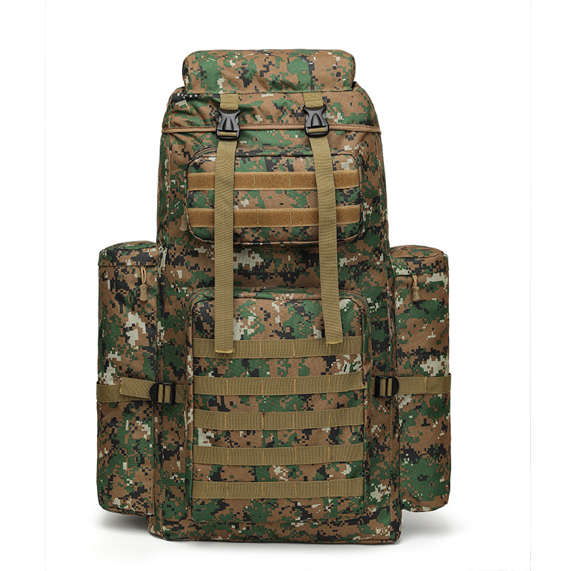 Mochila deportiva de montaña, mochila de gran capacidad, mochila multifuncional de campamento al aire libre, mochila resistente al desgaste, mochila de viaje resistente al agua