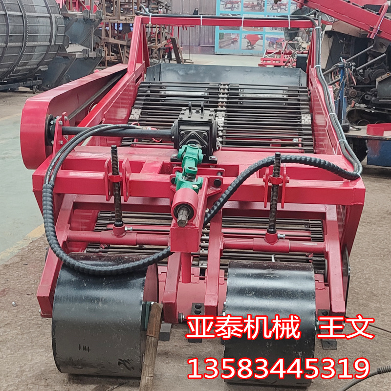 农田开荒捡石机砖块砾石捡石机四轮后牵引式小型农田捡石机现货ww