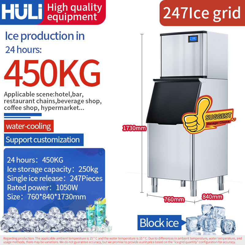 Pequeño bar ice maker para uso en casa; fully automatic square ice