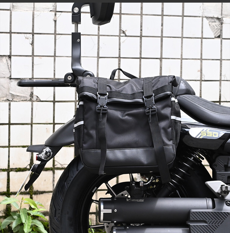 Suitable for the Wuxi CU -429.999999999% off with foldable backrest, quick-release side bags, bumper, rear backrest, cargo rack, gear shift lever, and widened foot pedals