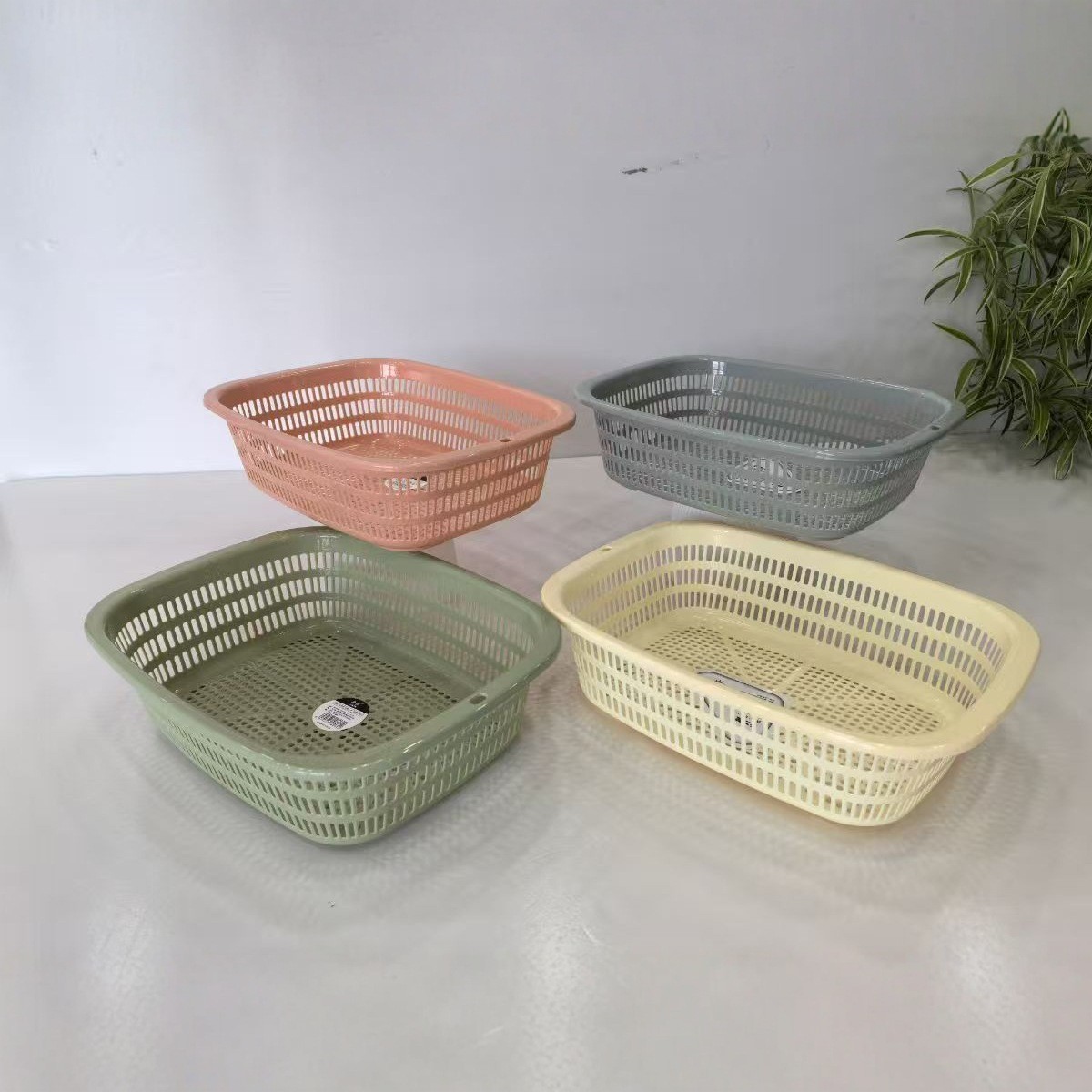 Categoría 4: Cestas de almacenamiento, contenedores de almacenamiento, cestas de drenaje para sala de estar y cocina, cestas para frutas, cajas de almacenamiento misceláneas para escritorio, cestas de almacenamiento. image 65