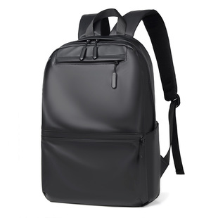 Southeast Asia cross-border black backpack casual men's bag urban simple business backpack Amazon leather backpack