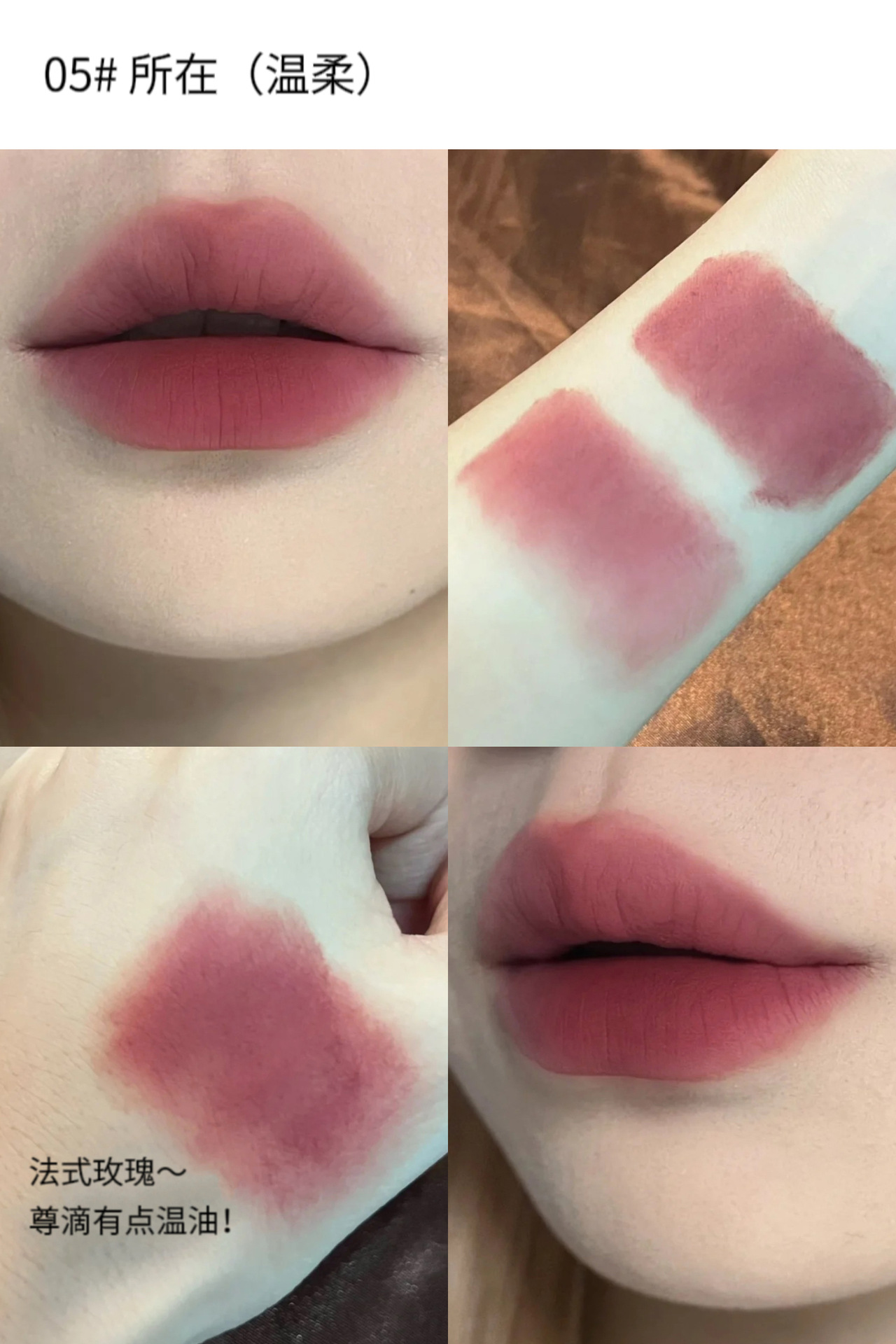 CACE Love Small Silver Tube Lipstick Semi-matte Non-Drying Long-lasting Lip Gloss Autumn and Winter New Product Affordable one-piece consignment undefined