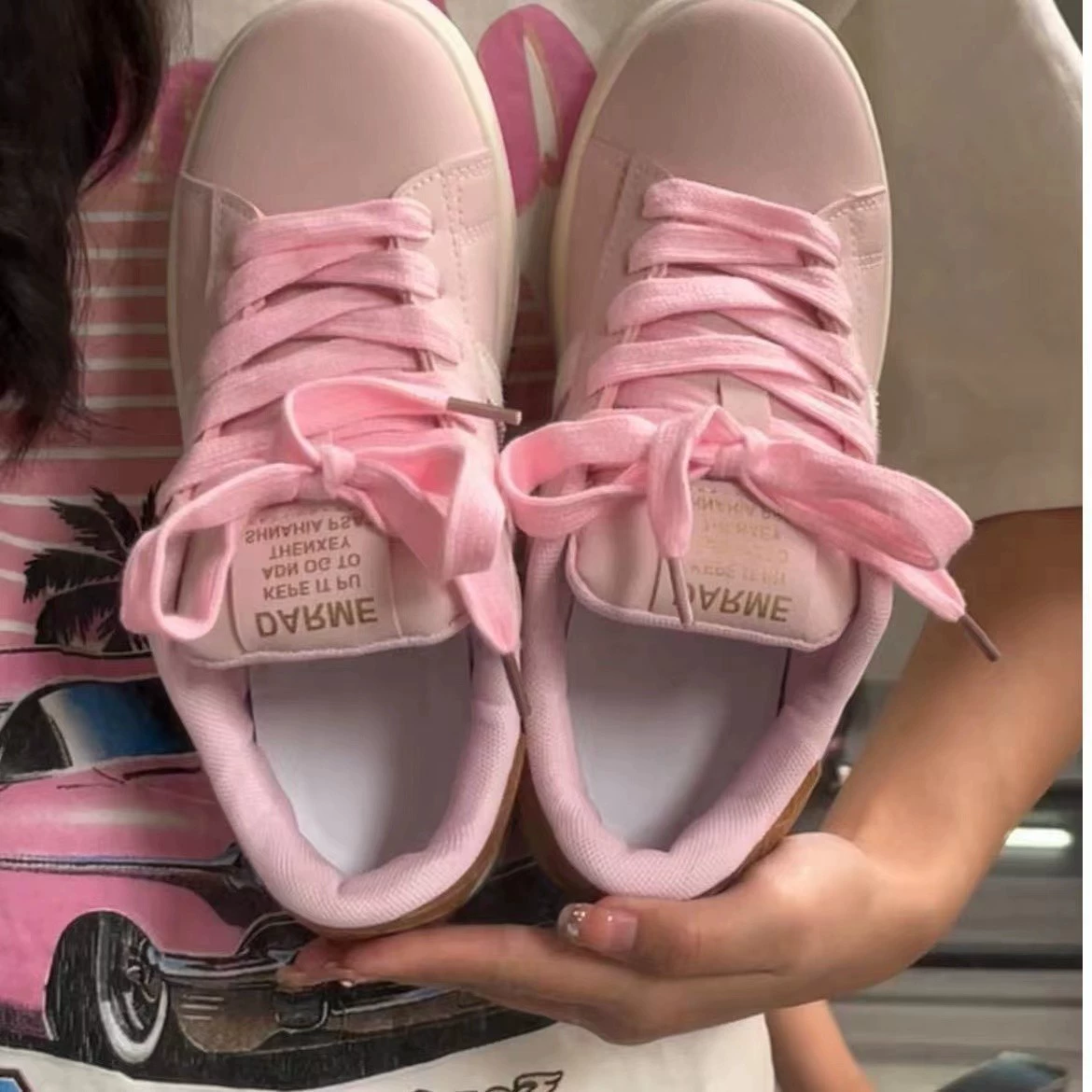 Кроссовки Tide Fuchsia, дышащие спортивные кроссовки, корейский стиль, осень, тренд сезона