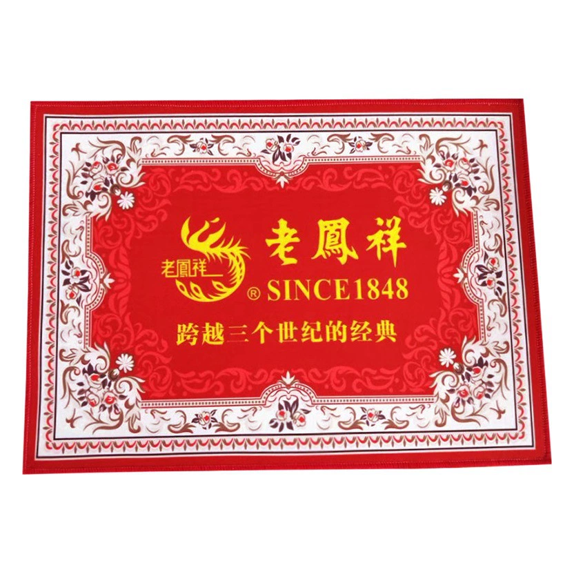 Напольные коврики с индивидуальным логотипом, грязеотталкивающие коврики для входных дверей, нескользящие кухонные коврики, водопоглощающие и грязеотталкивающие коврики из хрустального вельвета.