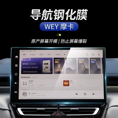 Car interior film Wey Latte, Macchiato Navigation