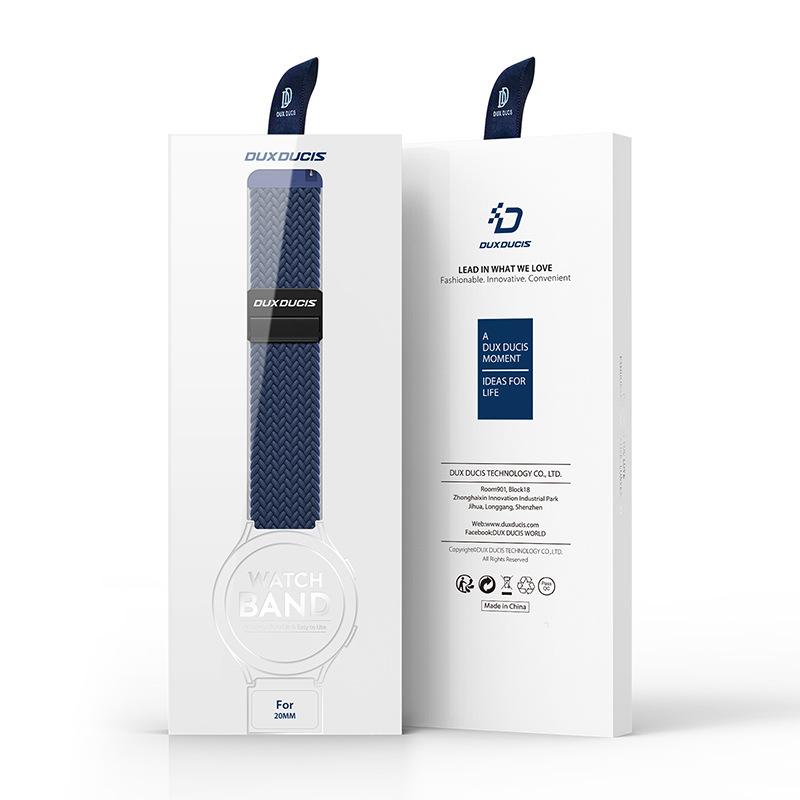 Adecuado para nylon tejido elástico Samsung correa de aleación de aluminio hebilla de succión magnética reloj deportivo correa de reloj al por mayor transfronteriza