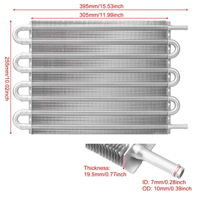 car radiator – Rows
