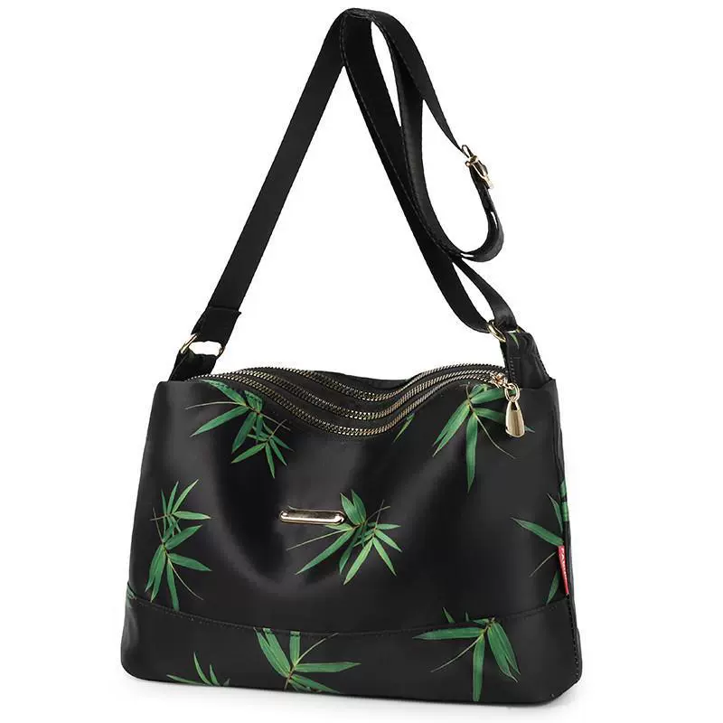 Большая южнокорейская шелковая сумка для матери, сумка через плечо среднего возраста, модная многослойная атмосферная холщовая сумка для свекрови, женская сумка через плечо, новый стиль