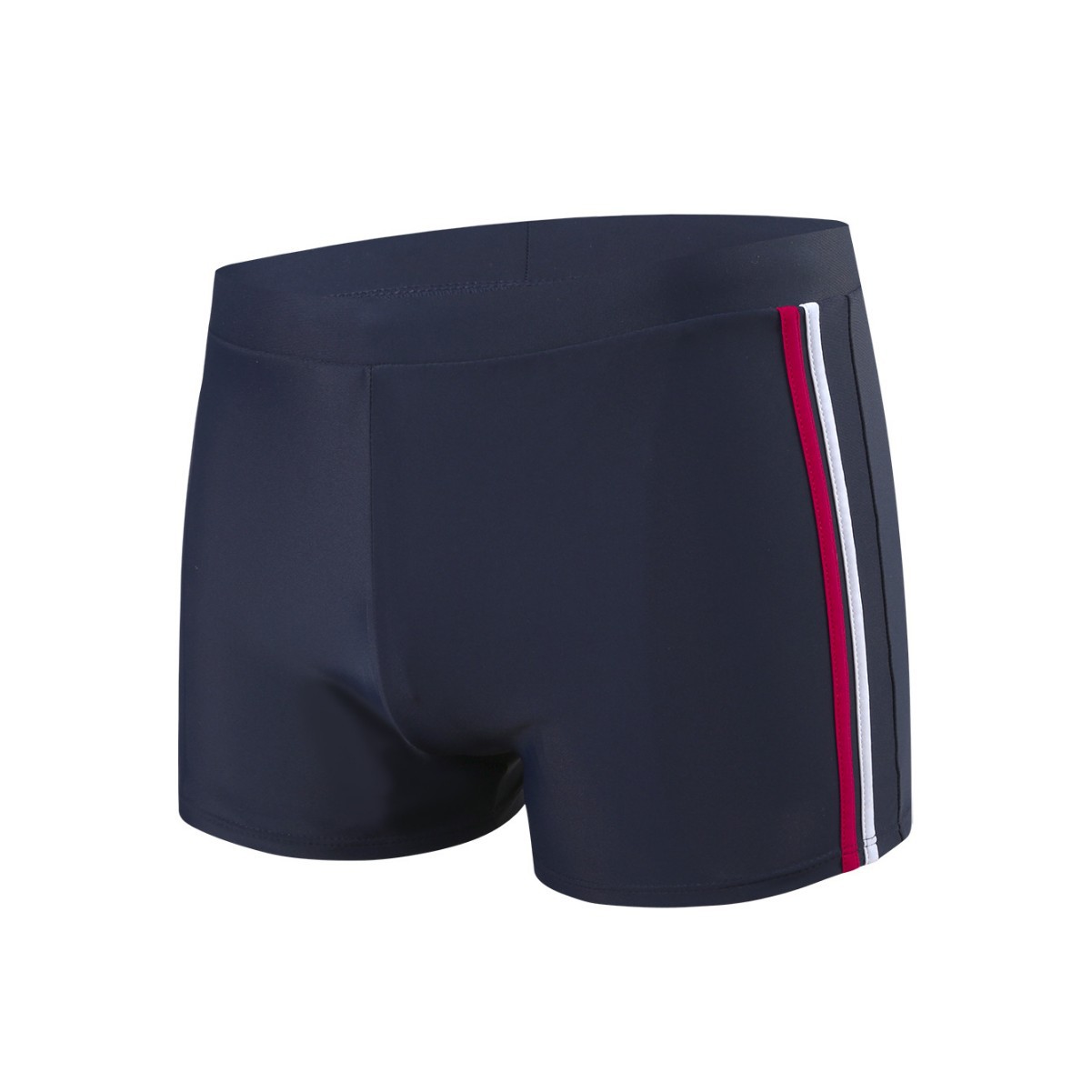 Sneldrogende zwembroek voor heren, plus size, eenvoudig, stijlvol, sportief en voorkomt gênante momenten._voghion.com