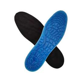 可裁剪蓝色颗粒运动鞋垫 gel男女士缓冲减震软PU夏天军训休闲鞋垫