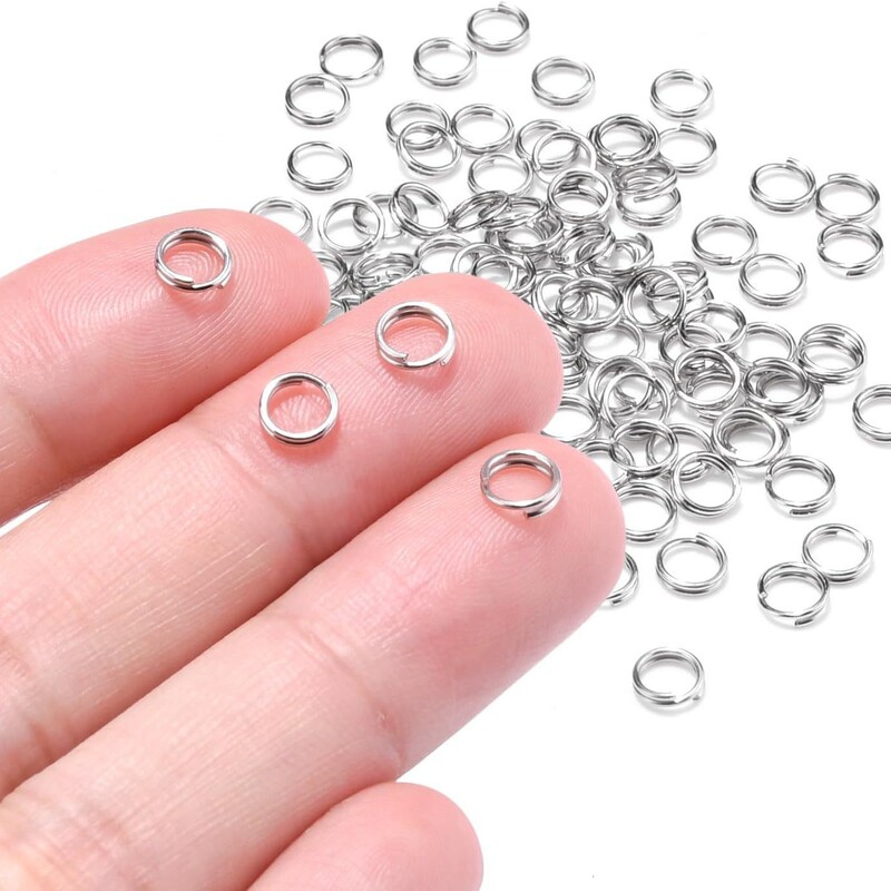 4-20mm Double Circle Closed Ring DIY Jewelry Connecting Ring Open Key Jewelry Bell Material Pendant Accessories 4-20mm Double Circle Closed Ring DIY Jewelry Connecting Ring Open Key Jewelry Bell Material Pendant Accessories