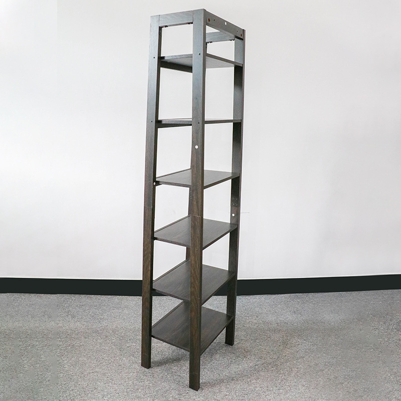 Estante de almacenamiento de cocina estante de verduras multicapa sala de estar contra la pared almacenamiento de almacenamiento de piso estante de libros simple estante de bambú y madera balcón estante de flores