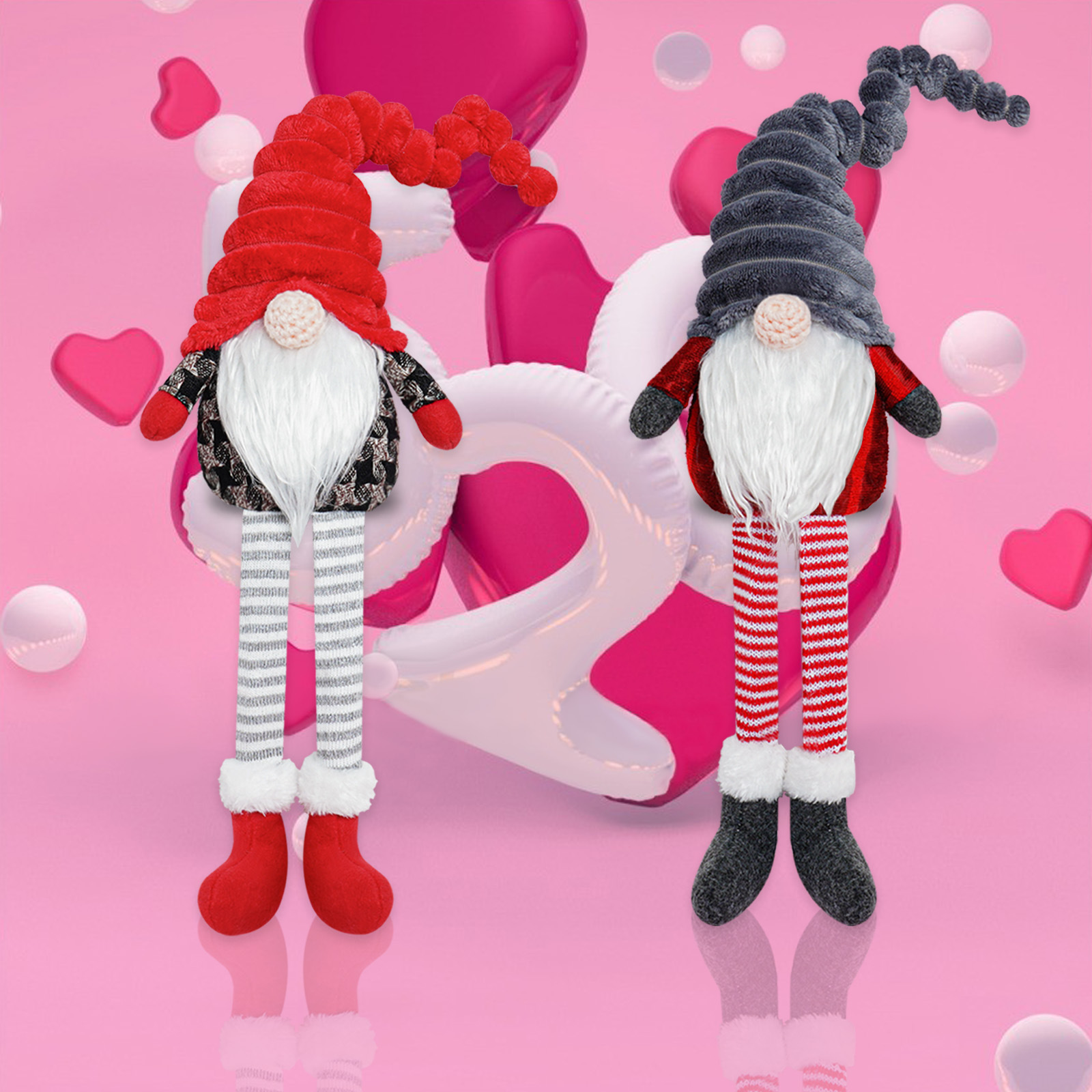 Día de San Valentín transfronterizo Linda muñeca sin rostro viejo muñeca amor enano suelo fino muñeca diseño accesorios al por mayor