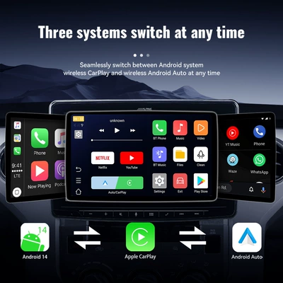 Hot-Selling Wireless Carplay 4+32: Simsiz CarPlay və Android Auto