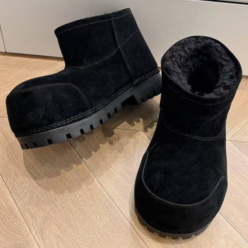 블랙 로우 프로파일 울