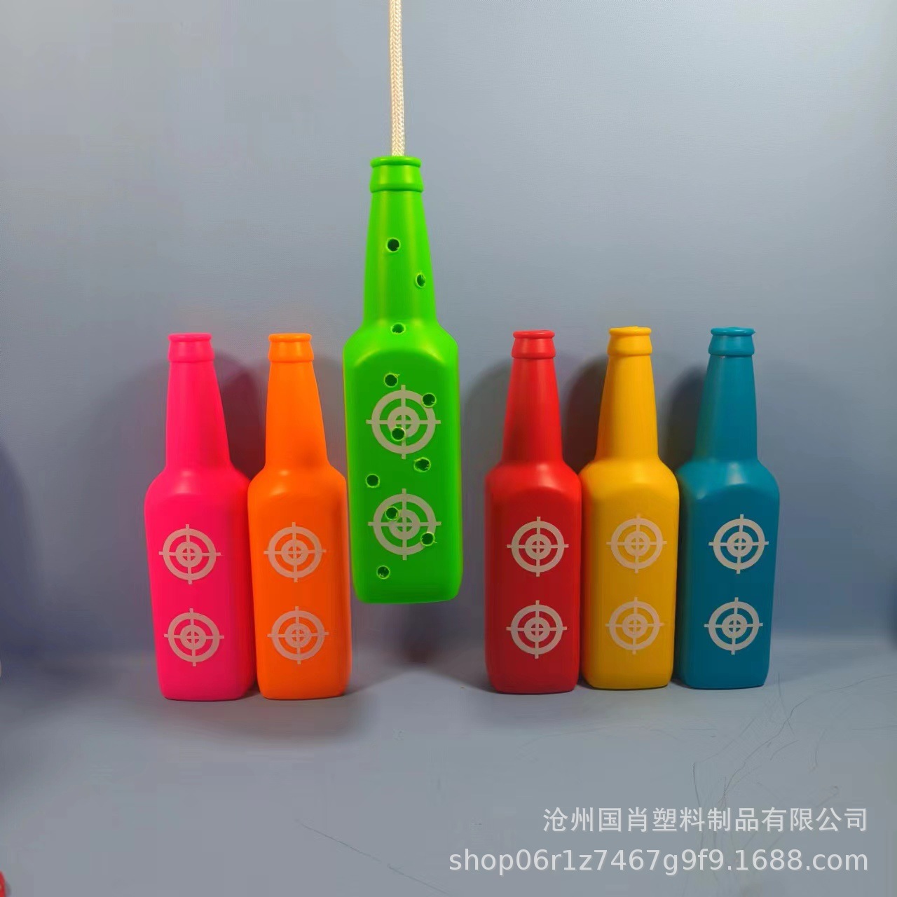 Botella de objetivo Botella de cerveza Botella de objetivo Entrenamiento de tiro al objetivo Botella de vino Equipo de tiro al objetivo Suministros de diseño
