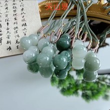 新疆天山翠葫芦吊坠金丝玉福禄男女款飘花项坠颈饰新中式直播货