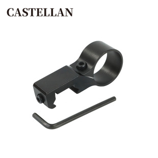25.4mm sight bracket crooked neck pipe clamp bracket 25.4mm flashlight fixture sight bracket